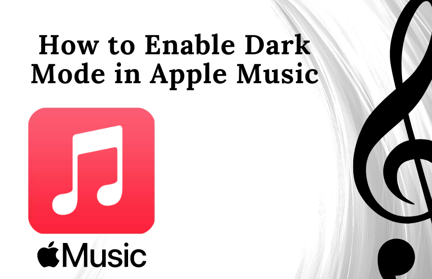 Dark Mode in Apple Music