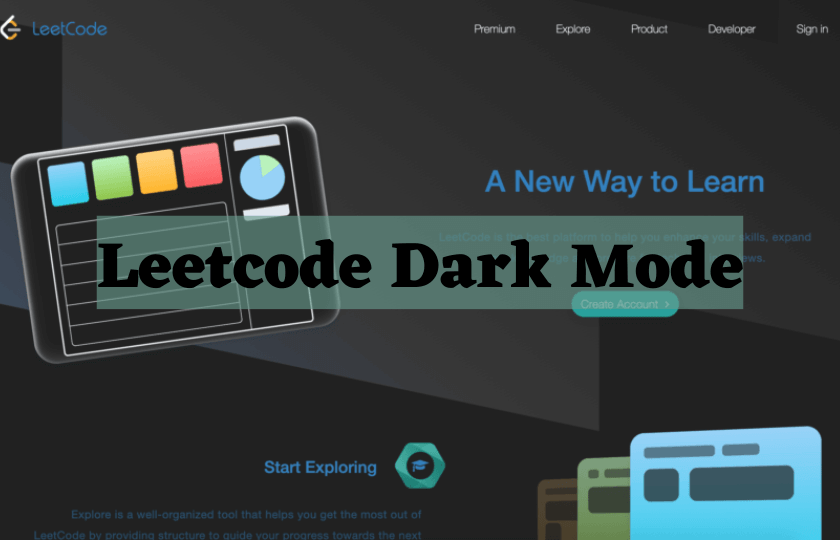 Leetcode Dark Mode